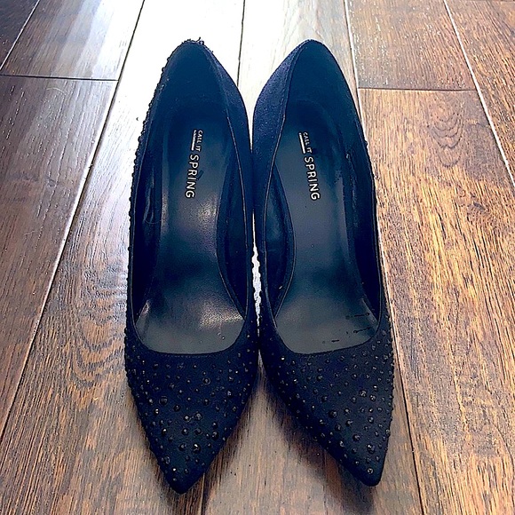 Call it spring black heels - Picture 3 of 6